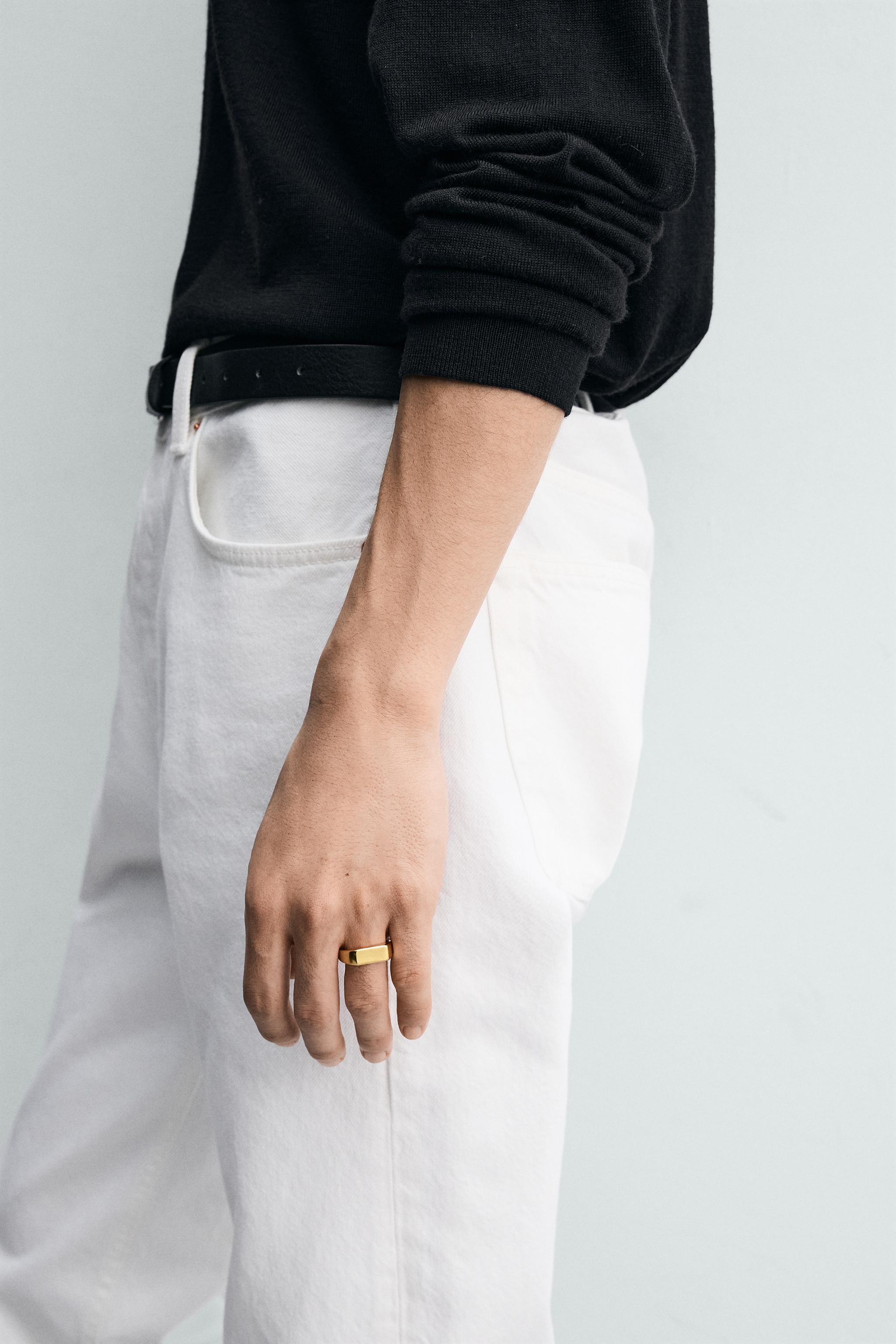 STAINLESS STEEL SIGNET RING